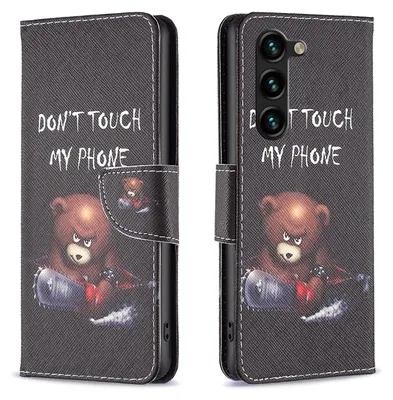 Produktbild von Für Samsung Galaxy S24 Plus Kunst-Leder Book Handy Tasche Motiv 1 Hülle Etuis Schutz