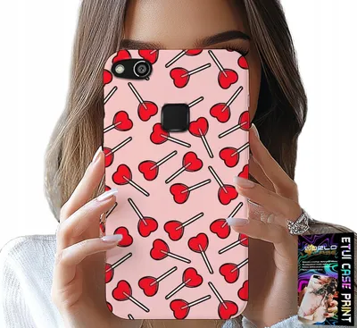 Image de Étui Pour Huawei P10 Lite - Étui Féminin, Fashionable Lollipop Heart Design