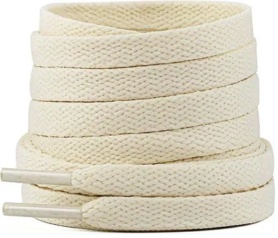 Produktbild von The Kicks Don Laces Flat 100CM - Creme - 8mm