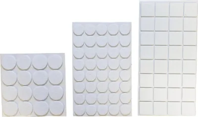 Produktbild von TrendLine Filzgleiter-Set weiß 88-Stück