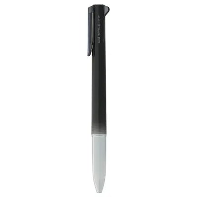 Produktbild von Uni Mitsubishi Pencil Style Fit Multifunktionsstift-Gehäuse - 3 Farben - Schwarz