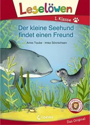 Obrázek produktu pro Leselöwen 1. Klasse - Der kleine Seehund findet einen Freund