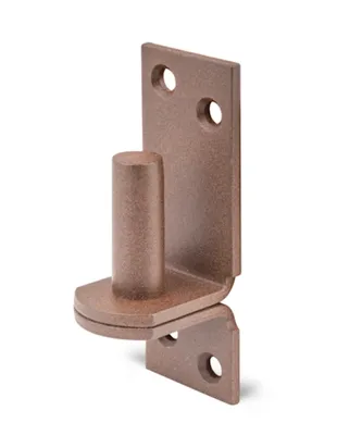 Produktbild von Alberts DURAVIS® Kloben auf Platte, rostbraun Ø13 mm Eng