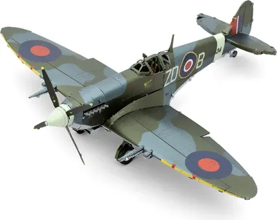 Produktbild von Fascinations Metal Earth Supermarine Spitfire 3D Metall Puzzle, ab 14 Jahren
