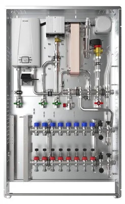 Produktbild von strawa Frischwasser-Wohnungsstation Friwara Hybrid WSHY1-FB63-Cu-UP-21 6 Hkr.