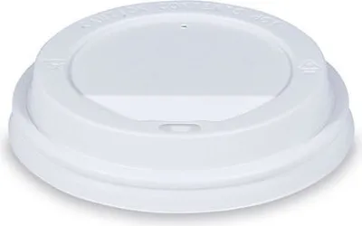 Produktbild von 500x Domdeckel weiß für Pappbecher WX-762.. WX-766.. WX-768.. mit 90 mm Ø