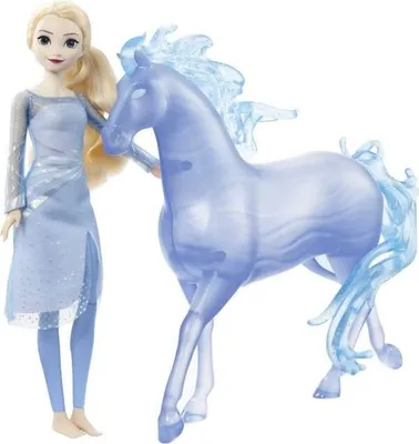 Imagen del producto de Disney, Frozen 2, Set de Elsa y Nokk, Muñeca y Caballo, HLW58