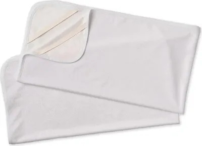 Produktbild von Flyideas Wasserdichter Matratzenschoner Beistellbett 90x55 cm, 2 STK. Zertif. Bambus Matratzenschutz Betteinlage Kompatible mit Babybettchen 50x90 /