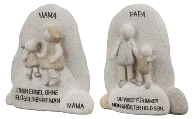 Zdjęcie produktu dla Gilde Poly Dekohaus "Mama + Papa"