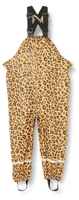 Productafbeelding van MIMO regenbroek voor meisjes, model 34724969-MI01, zwart/beige/luipaardprint, maat 92