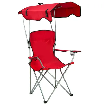 Image de Chaise de camping avec tente, chaise pliante, chaise de pêche, chaise de jardin, chaise de plage, couleur rouge