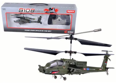Productafbeelding van LEAN Toys 14875 Afstandsbestuurbare helikopter S109G SYMA, groen