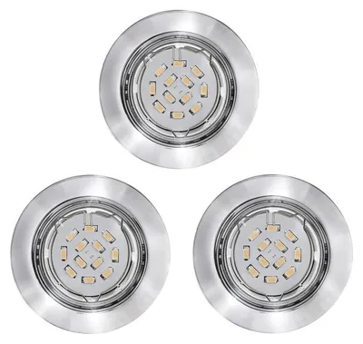 Produktbild von EGLO Peneto, Einbaustrahler, Nicht austauschbare(s) Leuchtmittel, LED, 5 W, 3000 K, Chrom