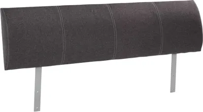Produktbild von Kopfteil Polsterkopfteil - Anthrazit - 140 cm - Webstoffbezug