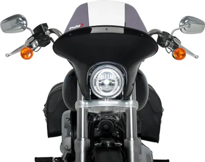 Immagine prodotto di Cupolino PUIG batwing SML touring fumè chiaro per Harley davidson softail low rider