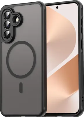 Produktbild von ShadowGuard MagSafe Hülle für Samsung Galaxy A57 5G Frosted Hybrid Schwarz