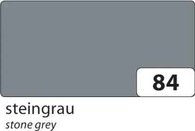 Produktbild von folia 6122/2584 Tonkarton 220g/m², 50x70cm, steingrau (25 Bogen)
