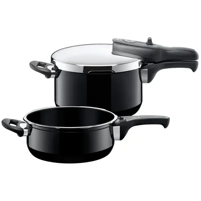 Produktbild von Silit Schnellkochtopfset Sicomatic t-plus Duo 4,5+