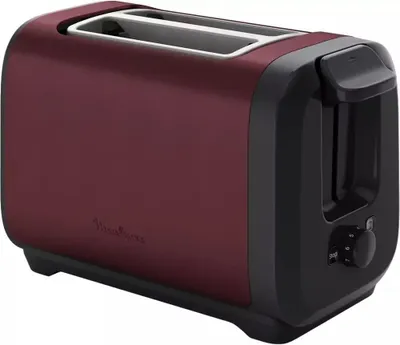 Obrázek produktu pro Moulinex LT5S05E0, 2 krajíců, Černá, Červená, Nerezová ocel, Páčka, Otočné, 1300 W, 313 mm