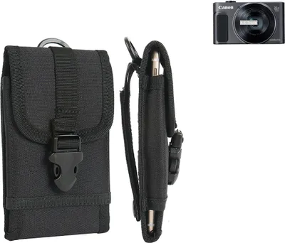 Produktbild von K-S-Trade Kameratasche Gürteltasche kompatibel mit Canon PowerShot SX620 HS Outdoor Gürtel Tasche für Kompaktkamera Holster Fototasche