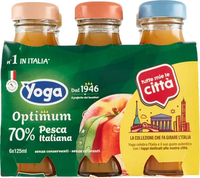 Immagine prodotto di Optimum Succo Pesca Saft 6x125ml - Yoga
