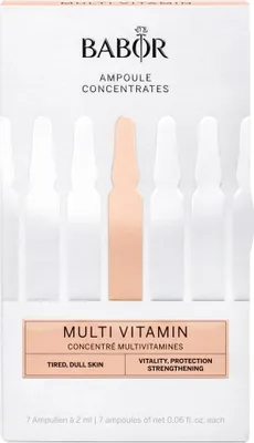 Produktbild von BABOR Ampoule Concentrates Multi Vitamin, Fahle Haut, 14 ml