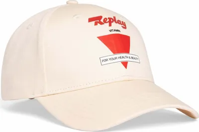 Produktbild von REPLAY Cap White Smoke creme