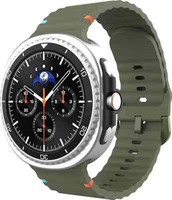 Produktbild von Cazy Uhrenarmband geeignet für Samsung Galaxy Watch Band (ActiveFlex) – Smartwatch-Armbänder – Universelles Armband geeignet für Samsung Galaxy Watch9 / Watch8 / Watch8 Classic - Khaki