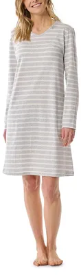 Immagine prodotto di Camicia da notte da donna Schiesser Casual Essentials - grigio argento melange - taglia 46