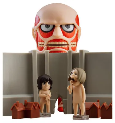 Nendoroid Actionfigur Colossal Titan Renewal Set, 10 cm