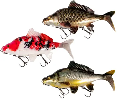 Produktbild von Fox Rage Super Natural Replicant Carp 23cm 198g - Gummiköder, Farbe:Koi Carp