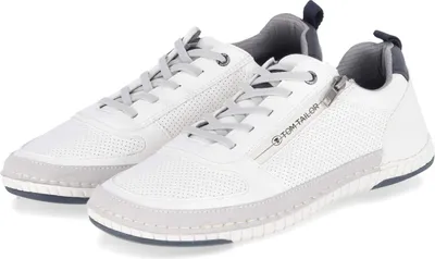 Produktbild von Tom Tailor Herren Halbschuhe Weiß Synthetik sportlichGröße:44