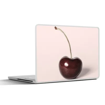 Produktbild von MuchoWow® Laptop Aufkleber Sticker Cover Kirsche - Obst - Rot - Stilleben 32.5x23.5 cm - Sticker für Laptop - Selbstklebend