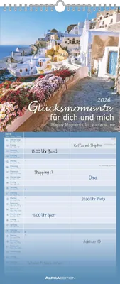 Produktbild von Glücksmomente für dich und mich 2026 Familien-Timer 19,5x45