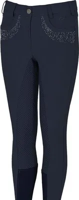 Produktbild von Pikeur Kinderreithose Kalotta Grip navy Silikon Vollbesatz, Kindergrößen:176