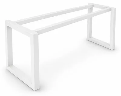 Immagine prodotto di LogistSystem, gambe per mobili in metallo, stile loft, 100x60x60 cm – struttura per tavolo, gambe verniciate a polvere – tavolo da pranzo, scrivania, stile industriale