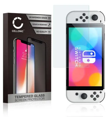 Produktbild von CELLONIC 1x Displayschutz kompatibel mit Nintendo Switch OLED