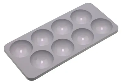 Image de support pour 8 œufs 18326 (21x10x2cm) Universel pour le réfrigérateur