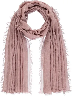 Produktbild von Damenschal mit Silberfaden, rosa Passigatti