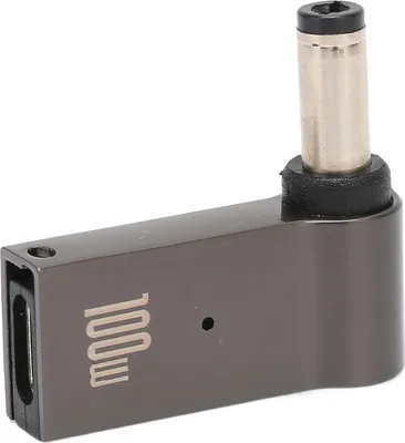 Zdjęcie produktu dla PD 100W Adapter typu C żeński na męski ze stopu aluminium Lekki przenośny adapter do ładowania dla Lenovo