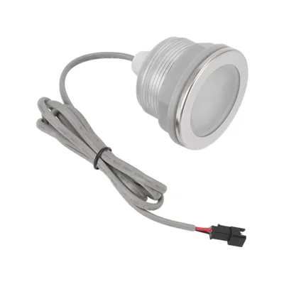 Zdjęcie produktu dla Podwodne oświetlenie łazienkowe LED, stal nierdzewna, kolorowe, matowe wykończenie, podwodne oświetlenie basenowe LED do wanien, stawów rybnych