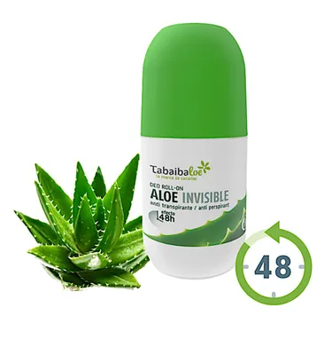 Produktbild von Tabaibaloe Aloe Vera  Antitranspirant DEO Roller 50ml