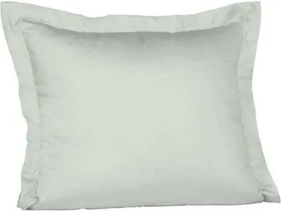 Produktbild von fleuresse Mako Satin Kissenbezug Colours Uni 35x40 cm Silber