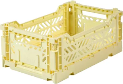 Produktbild von Aykasa Faltbox Klappbox BANANA hellgelb mini