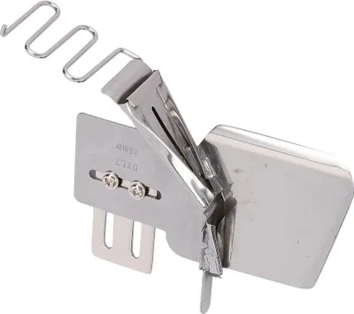 Imagen del producto de Cortador de tela controlado por ordenador, de alta resistencia, adecuado para máquinas de coser industriales, ideal para el dobladillo de prendas (28 mm)