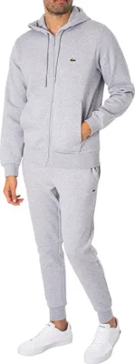 Produktbild von Lacoste Hoodie-Trainingsanzug mit Reißverschluss, Grau M