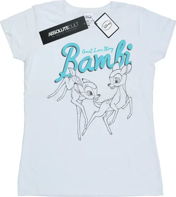 Produktbild von Disney - "Great Love Story" T-Shirt für Damen BI15515 (L) (Weiß)