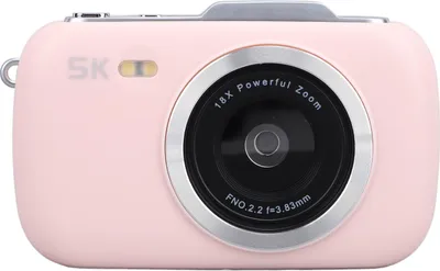 Zdjęcie produktu dla Aparat kompaktowy, wideo 5K, 80 MP, zdjęcia, 18-krotny zoom cyfrowy, 2,8-calowy ekran IPS do fotografowania i nagrywania, jasnoczerwony