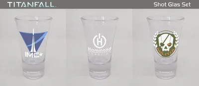 Obrázek produktu pro Sada 3 sklenic na panáky Titanfall