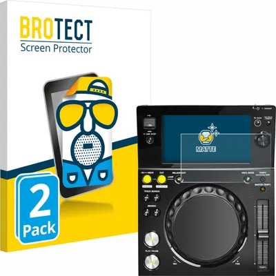 Produktbild von 2x BROTECT Schutzfolie für Pioneer XDJ -700 Displayschutz Displayschutzfolie Folie Matt Entspiegelungsfolie